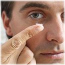 Infrared Contact Lenses