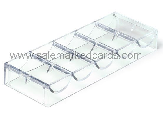 100 Chip Acrylic Chip Tray