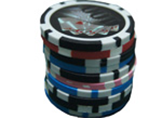poker chips scanning camera