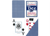 Jumbo Index Bee Marked Cards Blue Decks