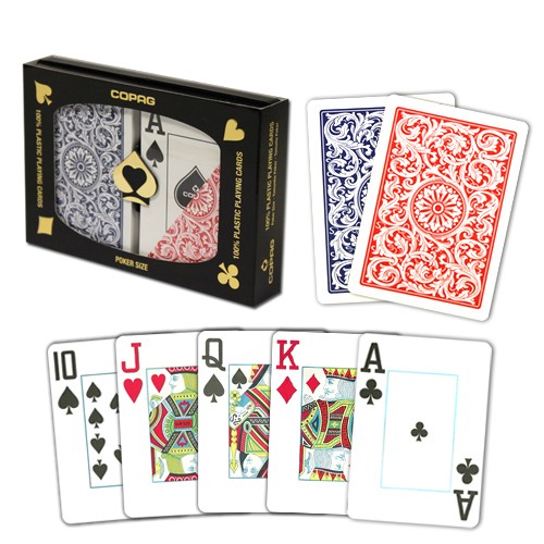 Copag 1546 Poker Cards of Poker Size Jumbo Index