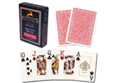 Modiano Platinum Cards Red Deck