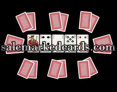 Texas Holdem marked cards